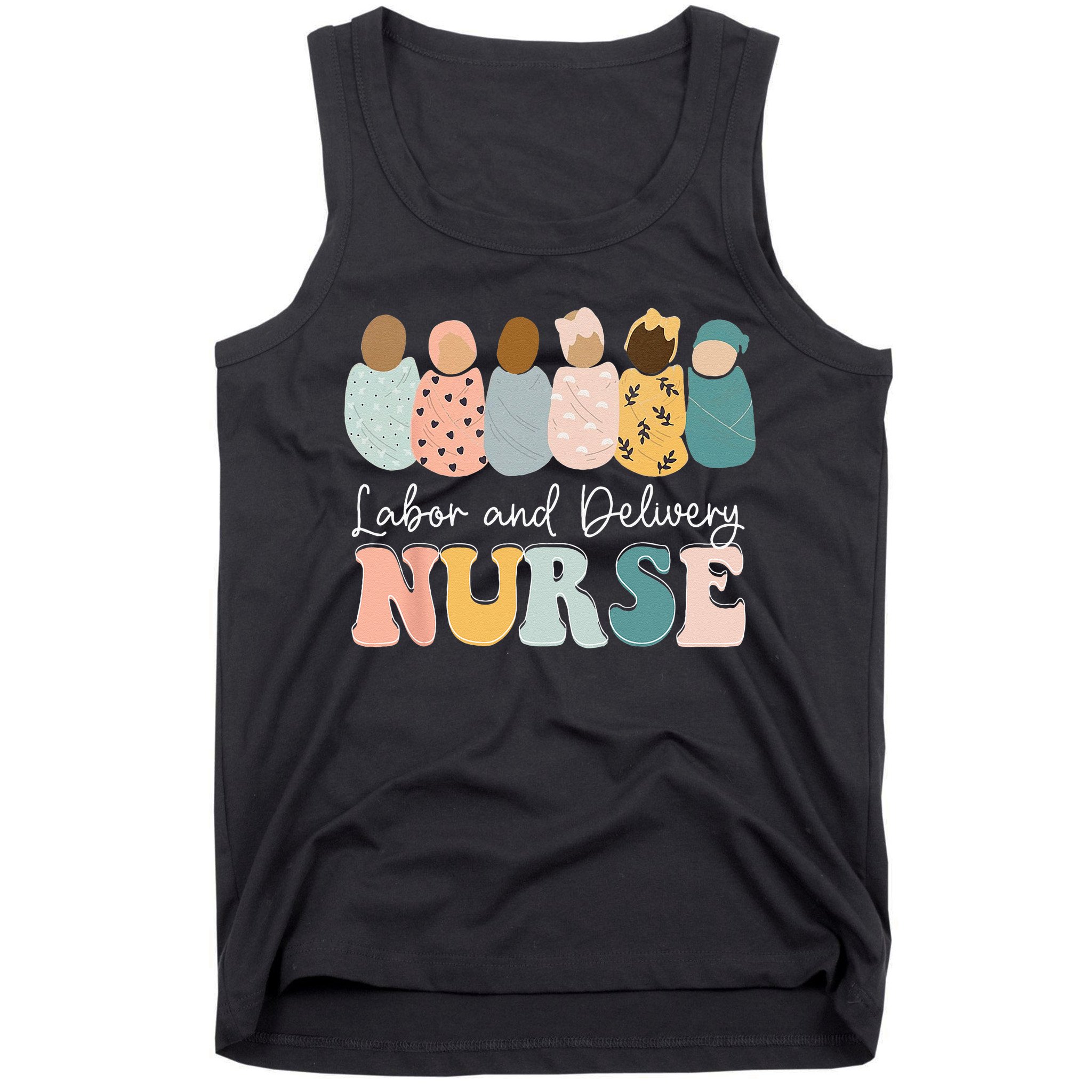 L&D Nurse Labor And Delivery Nursing Nurse Week Tank Top