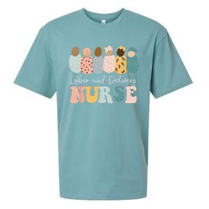 L&D Nurse Labor And Delivery Nursing Nurse Week Sueded Cloud Jersey T-Shirt