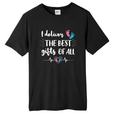 LD Nurse L&D Nurse Labor & Delivery Nurse Newborn Babiess Tall Fusion ChromaSoft Performance T-Shirt