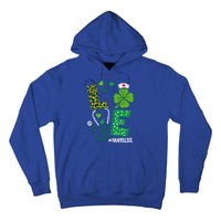 Love Nurse Life Stethoscope Shamrock Irish Nurse Patrick Day Gift Hoodie