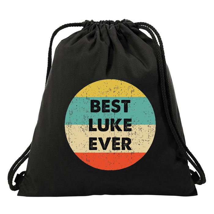 Luke Name Drawstring Bag