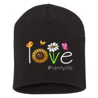 Love Nanny Life Cute Matching Family Short Acrylic Beanie