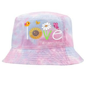 Love Nanny Life Cute Matching Family Tie-Dyed Bucket Hat