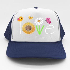 Love Nanny Life Cute Matching Family Trucker Hat