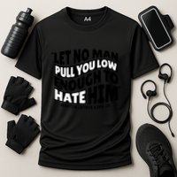 Let No Man Pull You Low Martin Luther King Cooling Performance Crew T-Shirt