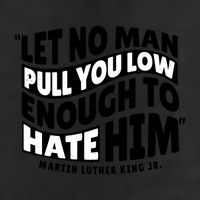 Let No Man Pull You Low Martin Luther King Adult Drive Performance Visor