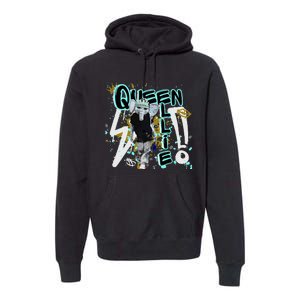 Liberty Ny Mascot Graffiti Premium Hoodie