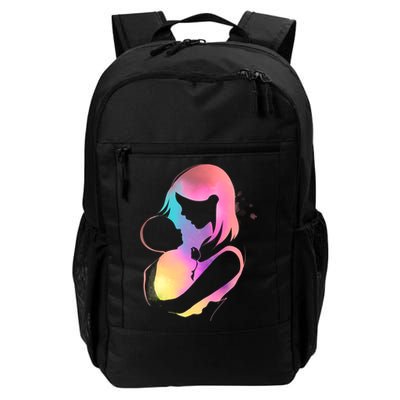 Loving New Mom Cute Gift Colorful Backpack