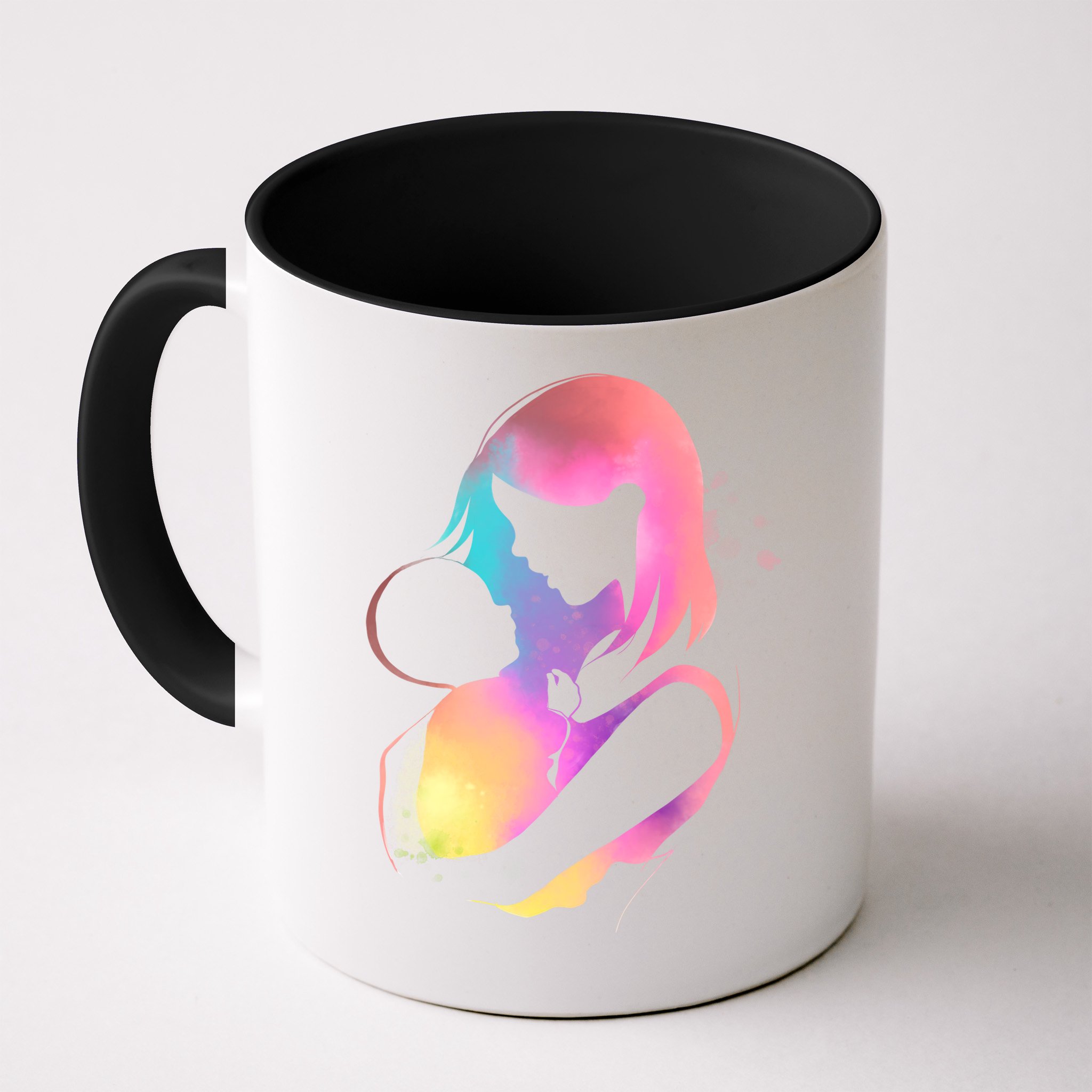 Loving New Mom Cute Gift Colorful Mug
