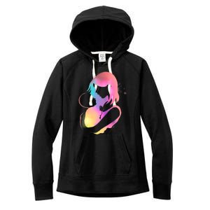 Loving New Mom Cute Gift Colorful Women's Fleece Hoodie