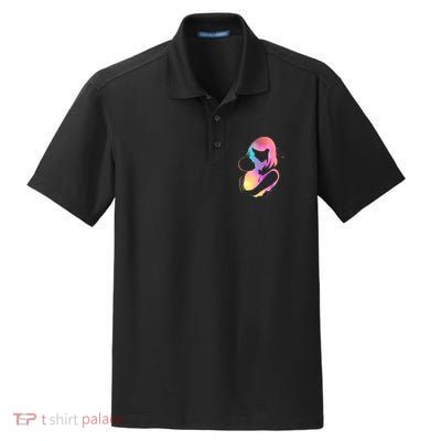 Loving New Mom Cute Gift Colorful Dry Zone Grid Polo