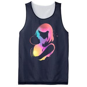 Loving New Mom Cute Gift Colorful Mesh Reversible Basketball Jersey Tank