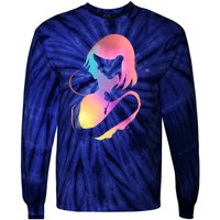 Loving New Mom Cute Gift Colorful Tie-Dye Long Sleeve Shirt