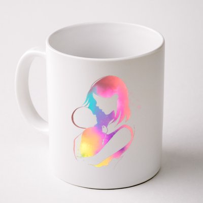 Loving New Mom Cute Gift Colorful Coffee Mug