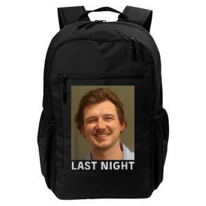 Last Night Mugshot Of Morgan Trending Mug Shot April 2024 Daily Commute Backpack