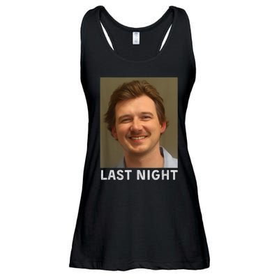 Last Night Mugshot Of Morgan Trending Mug Shot April 2024 Ladies Essential Flowy Tank