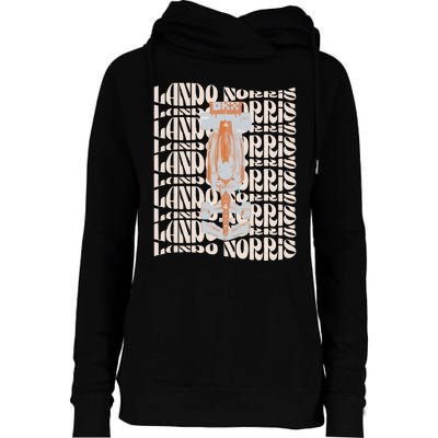 LANDO NORRIS McLaren Racing F1 Gear Womens Funnel Neck Pullover Hood