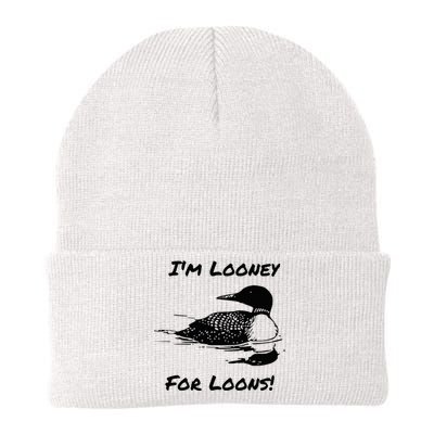 Loon North Minnesota Wisconsin Funny Knit Cap Winter Beanie