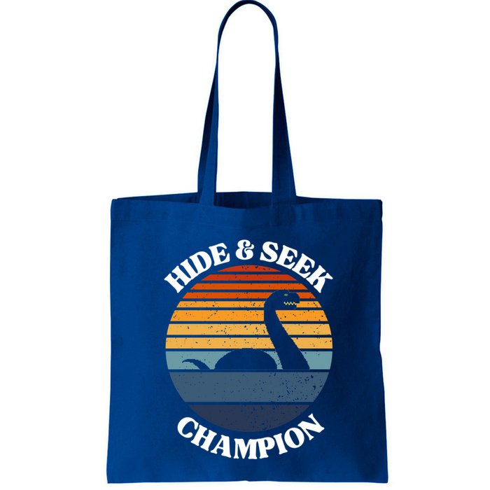 Loch Ness Monster Vintage Sunset Meaningful Gift Hide And Seek Champion Gift Tote Bag