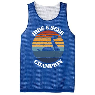 Loch Ness Monster Vintage Sunset Meaningful Gift Hide And Seek Champion Gift Mesh Reversible Basketball Jersey Tank