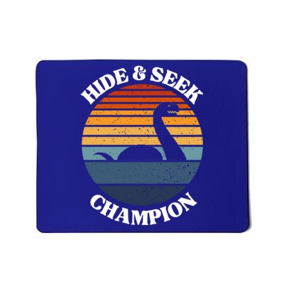 Loch Ness Monster Vintage Sunset Meaningful Gift Hide And Seek Champion Gift Mousepad