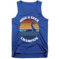 Loch Ness Monster Vintage Sunset Meaningful Gift Hide And Seek Champion Gift Tank Top