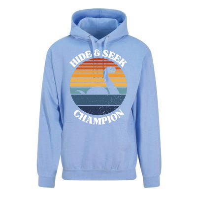 Loch Ness Monster Vintage Sunset Meaningful Gift Hide And Seek Champion Gift Unisex Surf Hoodie