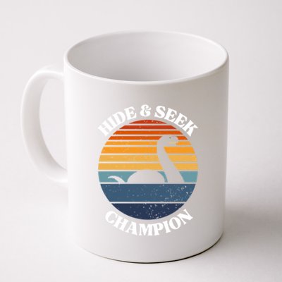 Loch Ness Monster Vintage Sunset Meaningful Gift Hide And Seek Champion Gift Coffee Mug