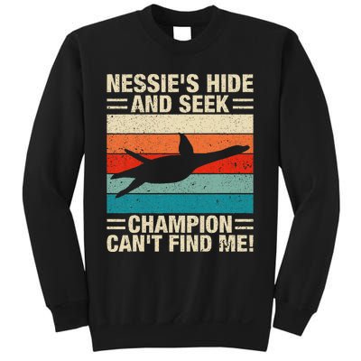 Loch Ness Monster Hide And Seek World Champion Nessie Sweatshirt