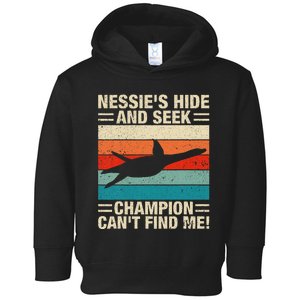 Loch Ness Monster Hide And Seek World Champion Nessie Toddler Hoodie