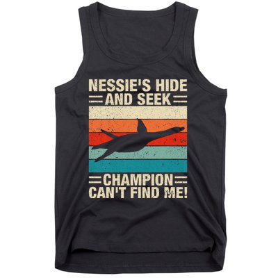 Loch Ness Monster Hide And Seek World Champion Nessie Tank Top