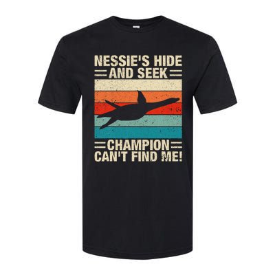 Loch Ness Monster Hide And Seek World Champion Nessie Softstyle CVC T-Shirt