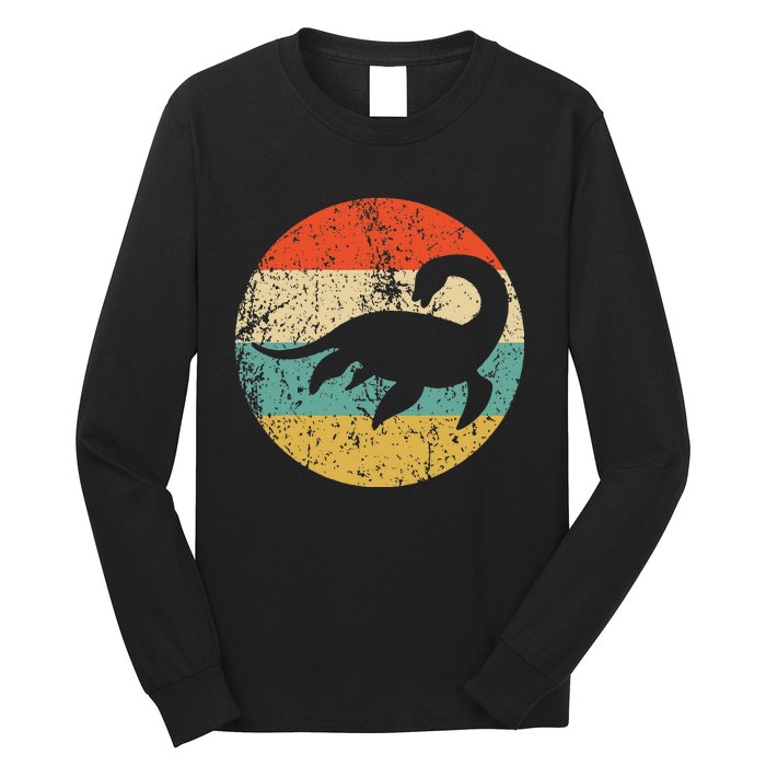 Loch Ness Monster Retro Nessie Long Sleeve Shirt