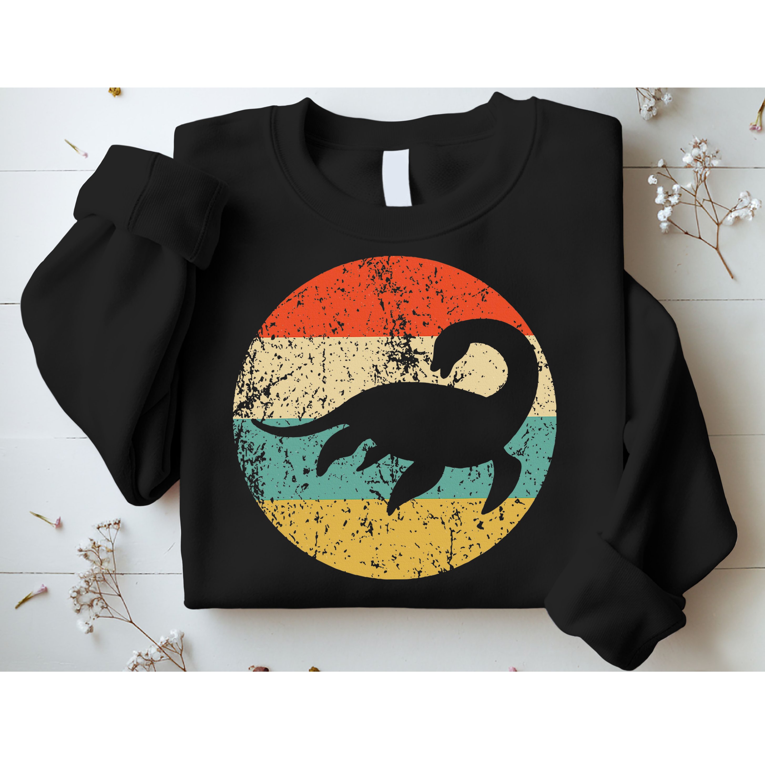 Loch Ness Monster Retro Nessie Sweatshirt