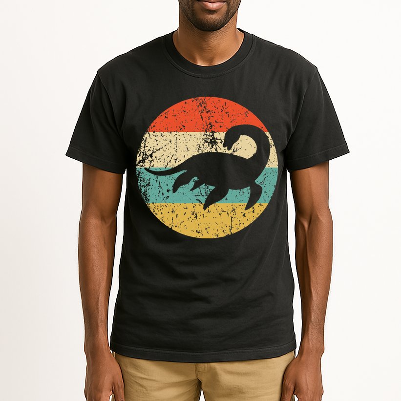 Loch Ness Monster Retro Nessie Tall T-Shirt