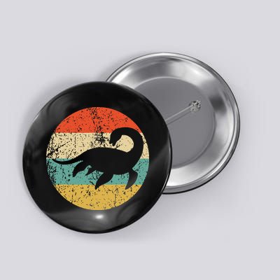 Loch Ness Monster Retro Nessie Button