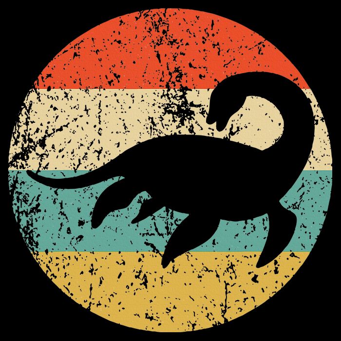 Loch Ness Monster Retro Nessie Bag
