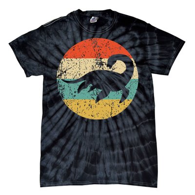 Loch Ness Monster Retro Nessie Tie-Dye T-Shirt