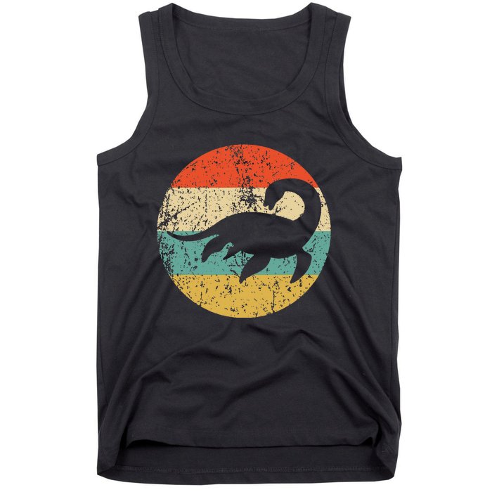 Loch Ness Monster Retro Nessie Tank Top