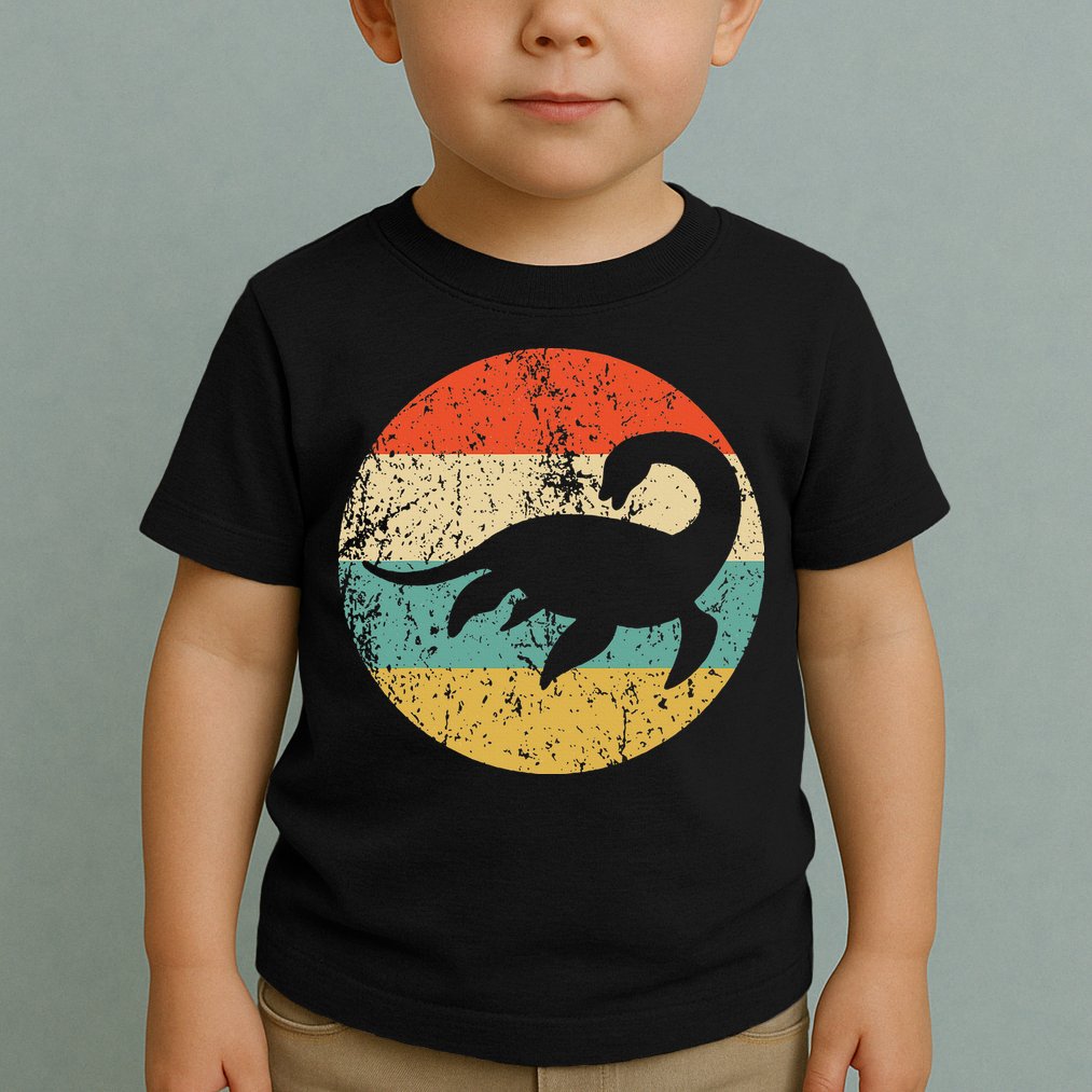 Loch Ness Monster Retro Nessie Toddler T-Shirt