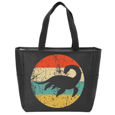 Loch Ness Monster Retro Nessie Zip Tote Bag
