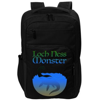 Loch Ness Monster Cryptid Legend Impact Tech Backpack