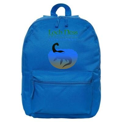 Loch Ness Monster Cryptid Legend 16 in Basic Backpack