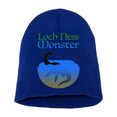 Loch Ness Monster Cryptid Legend Short Acrylic Beanie