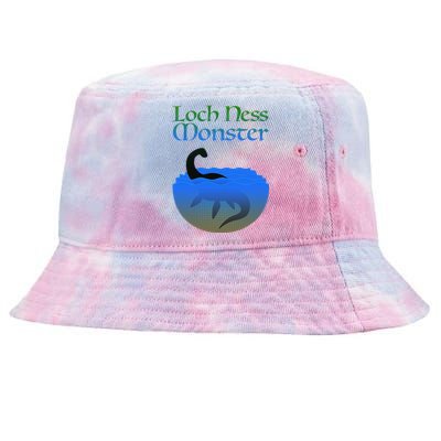 Loch Ness Monster Cryptid Legend Tie-Dyed Bucket Hat