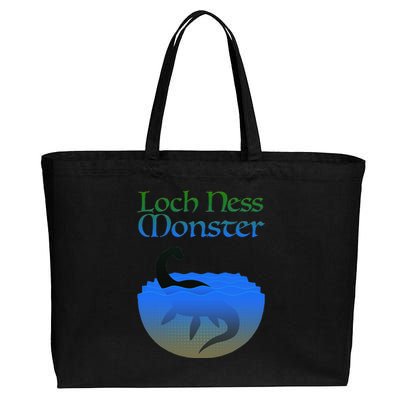 Loch Ness Monster Cryptid Legend Cotton Canvas Jumbo Tote