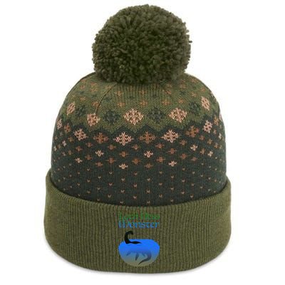 Loch Ness Monster Cryptid Legend The Baniff Cuffed Pom Beanie