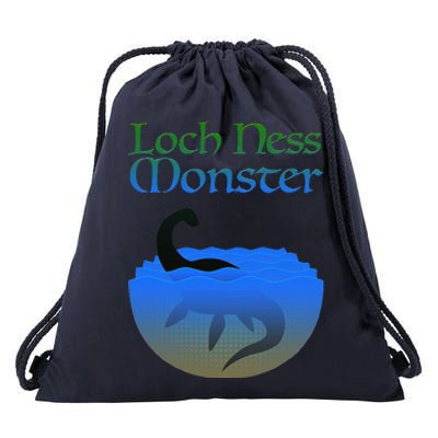 Loch Ness Monster Cryptid Legend Drawstring Bag