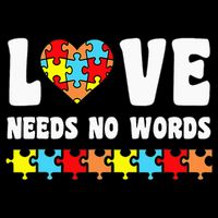 Love Needs No Words Puzzle Autism Awareness Teacher Zip Tote Bag
