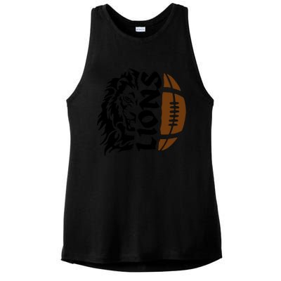 Lions Nfc North Champion Ladies PosiCharge Tri-Blend Wicking Tank